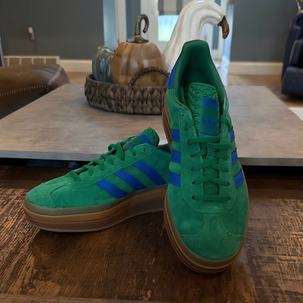 Green and Blue  Sneakers